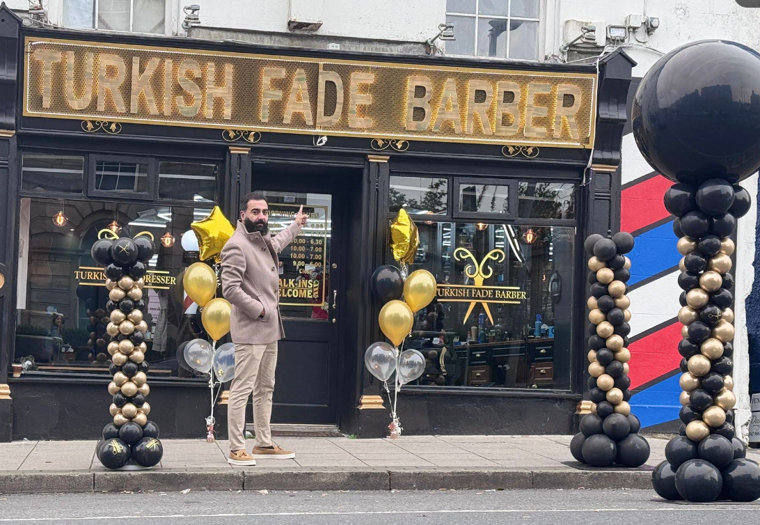 Turkish Fade Barber storefront in Carrickmacross